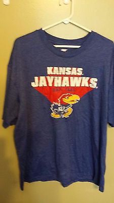 COLOSSEUM KANSAS JAYHAWKS T SHIRT SIZE 2XL ADULT