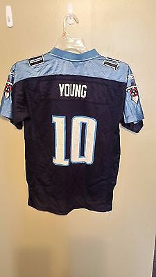 TENNESSEE TITANS VINCE YOUNG FOOTBALL JERSEY SIZE L YOUTH