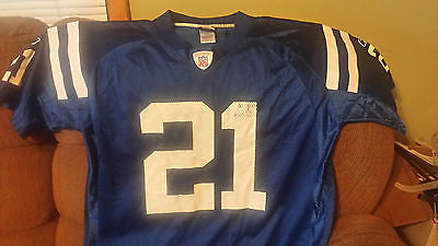 INDIANAPOLIS COLTS BOB SANDERS  FOOTBALL JERSEY SIZE XL REEBOK ADULT NFL