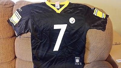 PITTSBURGH STEELERS BEN ROETHLISBERGER FOOTBALL JERSEY SIZE 14-16 YOUTH NFL PLAY