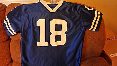INDIANAPOLIS COLTS PEYTON MANNING #18 FOOTBALL JERSEY SIZEXL 18-20  YOUTH