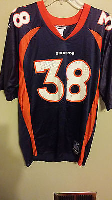 DENVER BRONCOS MIKE ANDERSON FOOTBALL JERSEY SIZE LARGE ADULT