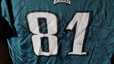 PHILADELPHIA EAGLES TERRELL OWENS  FOOTBALL JERSEY SIZE XL  ADULT REEBOK