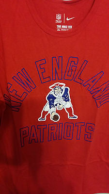 NEW ENGLAND PATRIOTS NIKE VINTAGE LOGO T SHIRT NWT SIZE XL ADULT