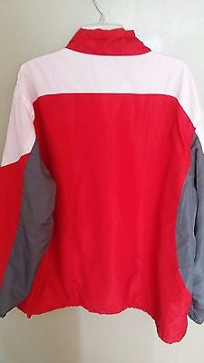 KANSAS CITY CHIEFS REEBOK LIGHTWEIGHT JACKET SIZE 2XL  ADULT