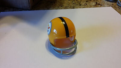 PITTSBURGH STEELERS YELLOW THROWBACK  2 BAR POCKET PRO HELMET