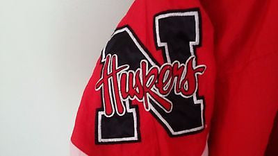 NEBRASKA HUSKERS STARTER WINTER COAT JACKET SIZE LARGE ADULT LARGE N