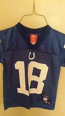 INDIANAPOLIS COLTS PEYTON MANNING FOOTBALL JERSEY SIZE 8 YOUTH #6