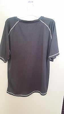 MISSOURI TIGERS GRAY PERFORMANCE  SHIRT SIZE XL ADULT