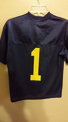 MICHIGAN WOLVERINES NIKE FOOTBALL JERSEY SIZE MED 10-12 YOUTH