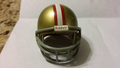 RIDDELL NFL SHIELD GOLDTHROWBACK POCKET PRO HELMET RIDDELL TRADITIONAL