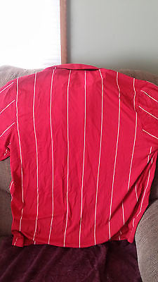 NEBRASKA HUSKERS ANTIGUA DESERT DRY POLO SHIRT SIZE LARGE ADULT