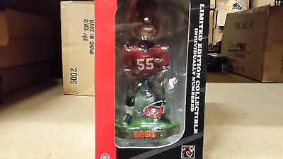 Tampa Bay Buccaneers Derrick Brooks Game Worn Forever Collectibles Bobble Head