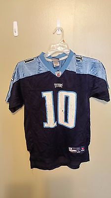 TENNESSEE TITANS VINCE YOUNG FOOTBALL JERSEY SIZE L YOUTH
