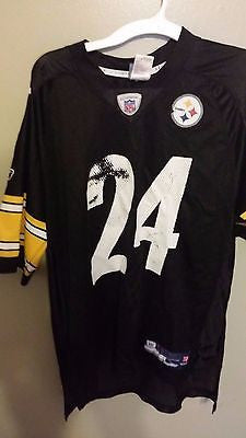 PITTSBURGH STEELERS MANNING  FOOTBALL JERSEY SIZE LARGE  ADULT