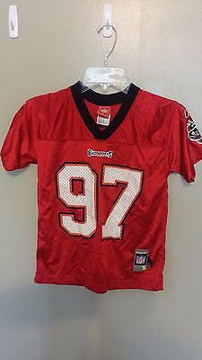 TAMPA BAY BUCCANEERS SIMEON RICE  FOOTBALL JERSEY SIZE SM 8 YOUTH