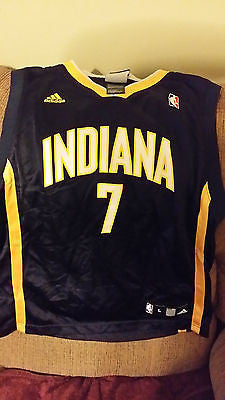 INDIANA PACERS JERMAINE O'NEAL BASKETBALL JERSEY SIZE LARGE YOUTH ADIDAS