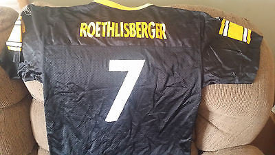 PITTSBURGH STEELERS BEN ROETHLISBERGER FOOTBALL JERSEY SIZE XL YOUTH #2