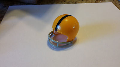 PITTSBURGH STEELERS YELLOW THROWBACK  2 BAR POCKET PRO HELMET