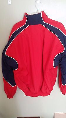 MAJESTIC IOWA STATE CYCLONES MIDWEIGHT PULLOVER JACKET SIZE LARGE ADULT