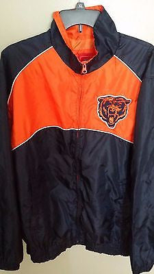 CHICAGO BEARS NFL LIGHTWEIGHT JACKET SIZE LARGE ADULT