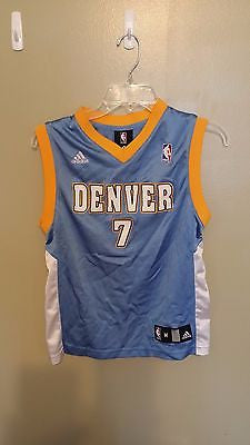 DENVER NUGGETS CHAUNCEY BILLUPS BASKETBALL JERSEY SIZE MED YOUTH