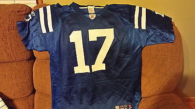 INDIANAPOLIS COLTS AUSTIN COLLIE FOOTBALL JERSEY SIZE XL 18-20 YOUTH