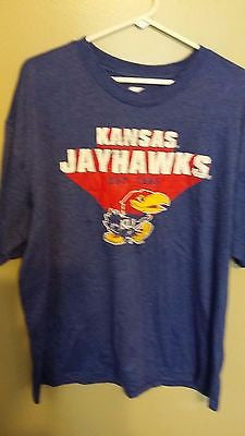 COLOSSEUM KANSAS JAYHAWKS T SHIRT SIZE 2XL ADULT