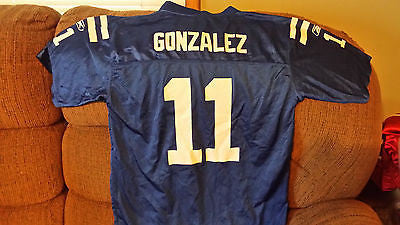 INDIANAPOLIS COLTS ANTHONY GONZALEZ  FOOTBALL JERSEY SIZE L 14-16 YOUTH