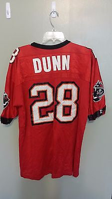 TAMPA BAY BUCCANEERS WARRICK DUNN FOOTBALL JERSEY SIZE 48 ADULT