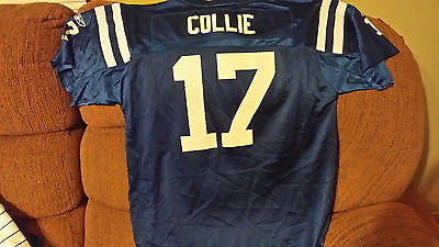 INDIANAPOLIS COLTS AUSTIN COLLIE FOOTBALL JERSEY SIZE XL 18-20 YOUTH