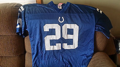 INDIANAPOLIS COLTS JOSEPH ADDAI JERSEY SIZE XL ADULT REEBOK/NFL PLAYERS