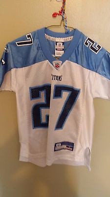 TENNESSEE TITANS EDDIE GEORGE  FOOTBALL JERSEY SIZE SM 8 YOUTH