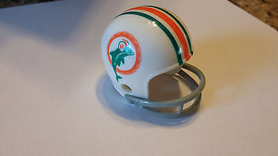 MIAMI DOLPHINS THROWBACK  2 BAR POCKET PRO HELMET