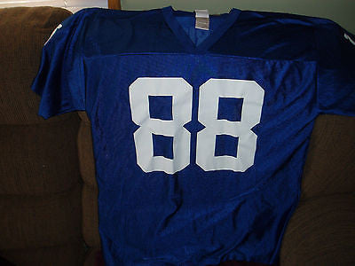 INDIANAPOLIS COLTS MARVIN HARRISON FOOTBALL JERSEY SIZE LARGE #2 ADULT