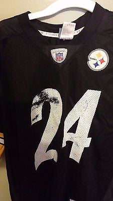 PITTSBURGH STEELERS MANNING  FOOTBALL JERSEY SIZE LARGE  ADULT