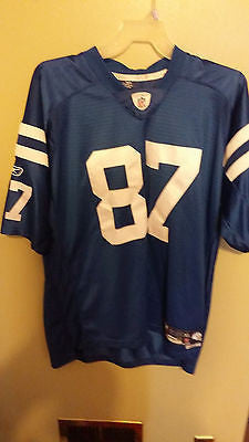 INDIANAPOLIS COLTS REGGIE WAYNE STITCHED FOOTBALL JERSEY SIZE XL  ADULT