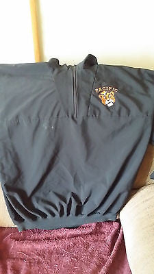 PACIFIC TIGERS VINTAGE LOGO LIGHTWEIGHT JACKET SIZE LARGE  ADULT