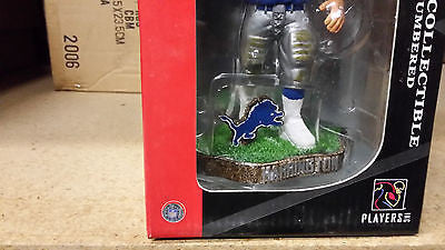 Detroit Lions Joey Harrington Game Worn Forever Collectibles Bobble Head