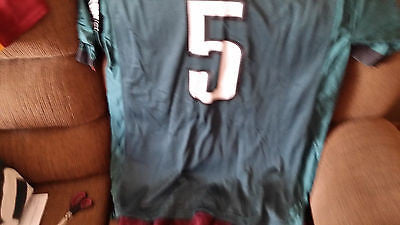 PHILADELPHIA EAGLES DONOVAN MCNABB FOOTBALL JERSEY SIZE XL ADULT  STITCHED