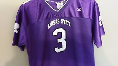 COLOSSEUM KANSAS STATE WILDCATS FOOTBALL JERSEY SIZE MED ADULT JRS