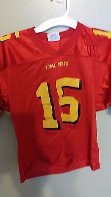 IOWA STATE CYCLONES VINTAGE  FOOTBALL JERSEY SIZE SM 6-8 YOUTH