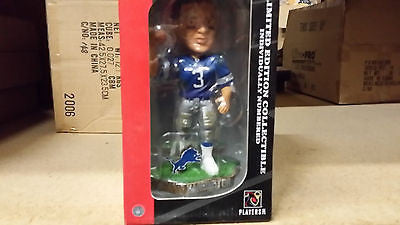 Detroit Lions Joey Harrington Game Worn Forever Collectibles Bobble Head