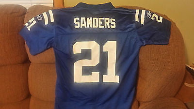 INDIANAPOLIS COLTS BOB SANDERS  FOOTBALL JERSEY SIZE M 10-12 YOUTH