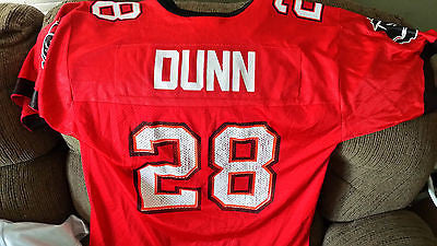 TAMPA BAY BUCCANEERS WARRICK DUNN FOOTBALL JERSEY SIZE MED ADULT LOGO ATHLETIC