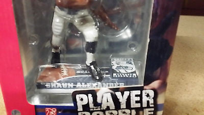 Seattle Seahawks Shaun Alexander Forever Collectibles On Field Bobble Head