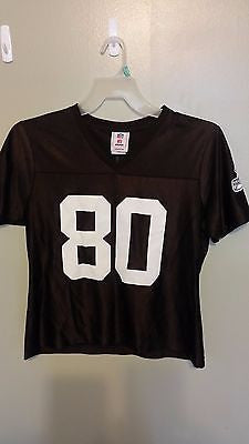 CLEVELAND BROWNS KEVIN WINSLOW FOOTBALL JERSEY SIZE LARGE ADULT WOMANS