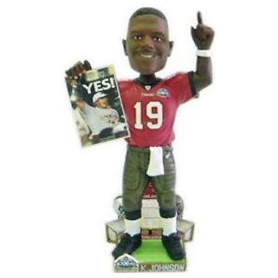 Tampa Bay Buccaneers NFL Keyshawn Johnson Super Bowl 37 Champ bobble head