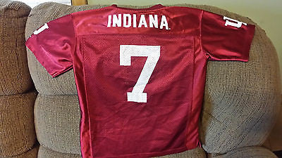 INDIANA HOOSIERS FOOTBALL JERSEY SIZE  8/10  YOUTH