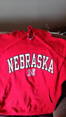 NEBRASKA HUSKERS PULLOVER SWEATSHIRT SIZE XL ADULT